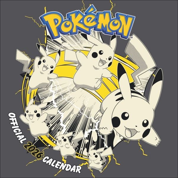 Produktbild: Pok&eacute;mon Broschurkalender 2026