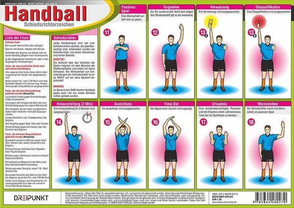 Produktbild: Handball Schiedsrichterzeichen