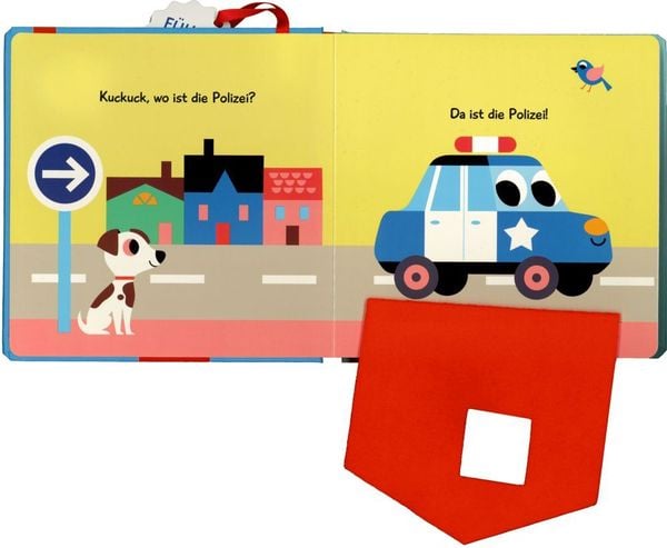 Produktbild: Mein Filz-Fühlbuch: Kuckuck, kleine Feuerwehr!
