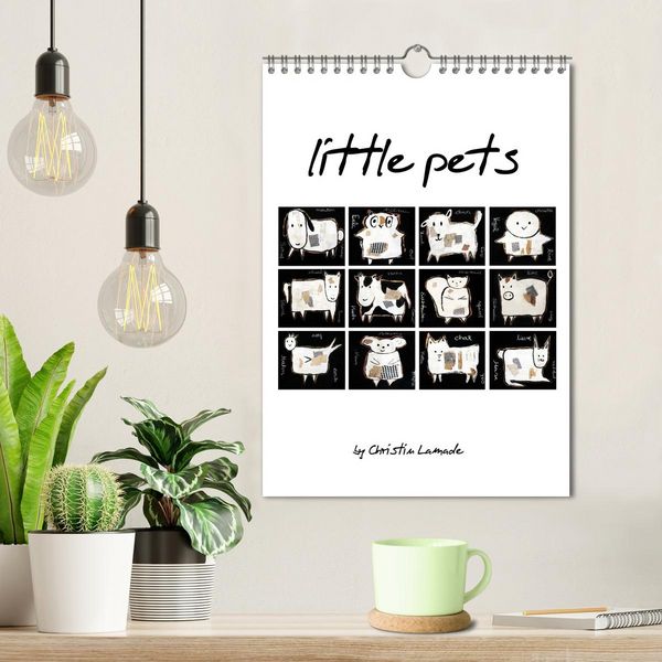 Produktbild: little pets (Wandkalender 2026 DIN A4 hoch), CALVENDO Monatskalender