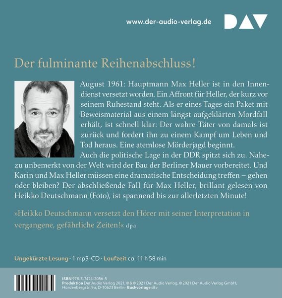 Produktbild: Feind des Volkes. Max Hellers letzter Fall