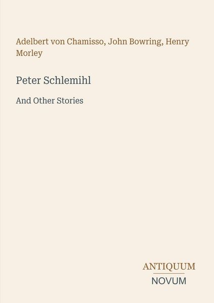 Produktbild: Peter Schlemihl