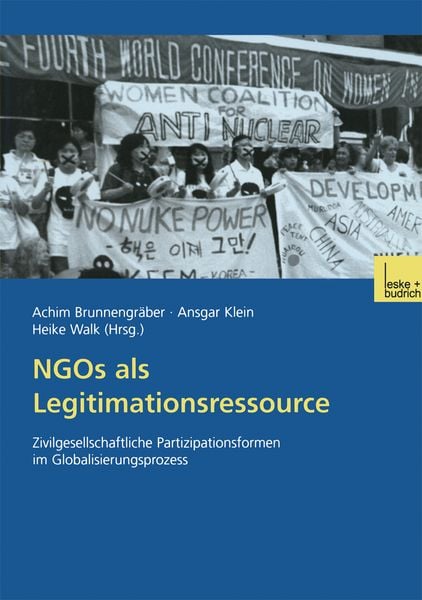 Produktbild: NGOs als Legitimationsressource