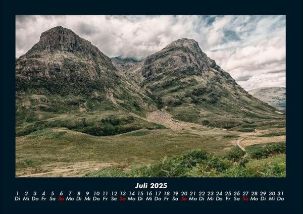 Produktbild: Bergige Welten 2025 Fotokalender DIN A4