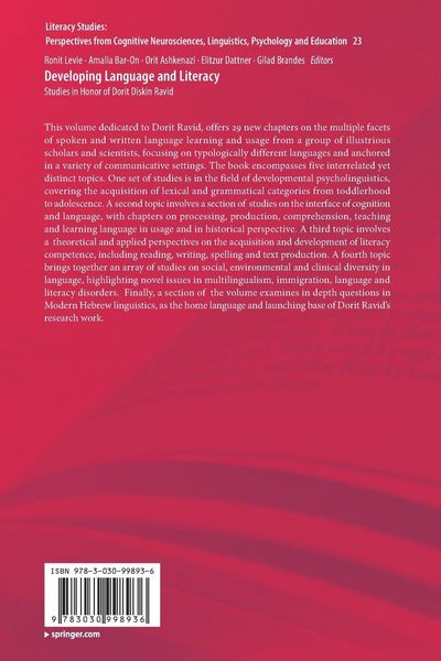 Produktbild: Developing Language and Literacy