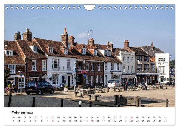 Produktbild: Englands wilder S&uuml;den (Wandkalender 2026 DIN A4 quer), CALVENDO Monatskalender