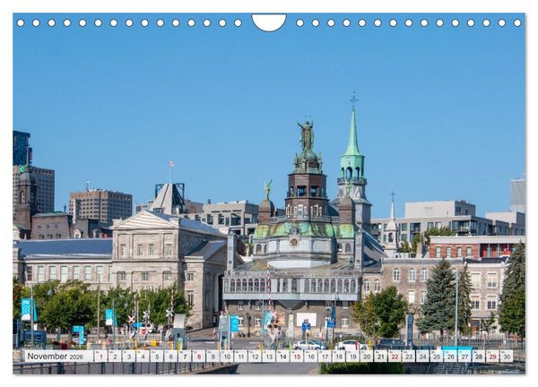 Produktbild: Montreal - klassisches Erbe in Qu&eacute;bec (Wandkalender 2026 DIN A4 quer), CALVENDO Monatskalender