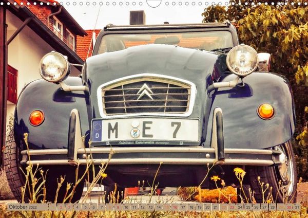 Produktbild: Die Legende - die Ente, Citro&euml;n 2CV (Wandkalender 2022 DIN A3 quer)