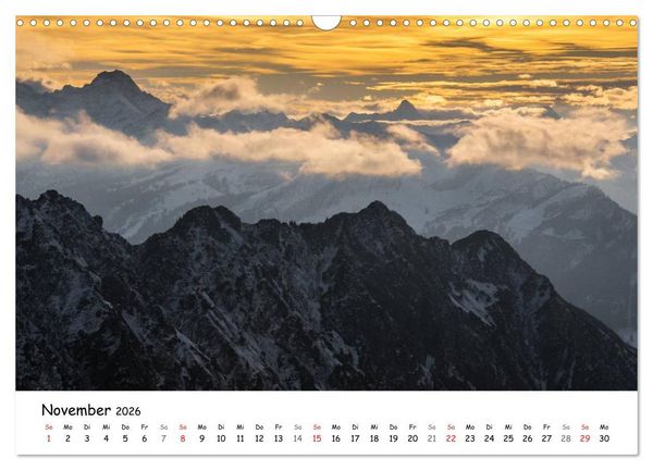 Produktbild: Unterwegs im Allg&auml;u (Wandkalender 2026 DIN A3 quer), CALVENDO Monatskalender