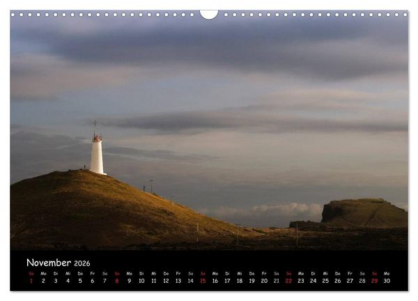 Produktbild: Island (Wandkalender 2026 DIN A3 quer), CALVENDO Monatskalender
