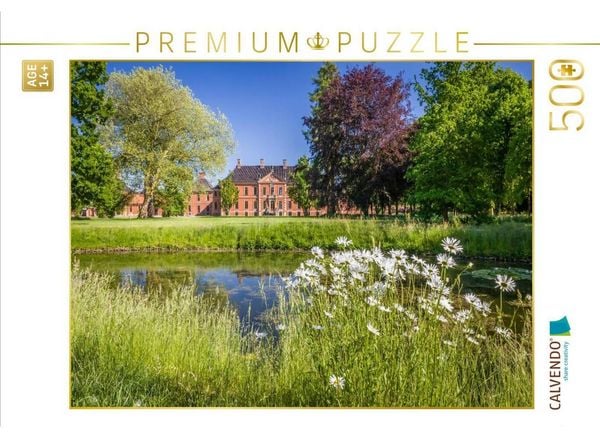 CALVENDO Puzzle Park von Schloß Bothmer (Mecklenburg-Vorpommern) | 500 Teile Lege-Größe 48 × 36 cm Foto-Puzzle für Erwachsene
