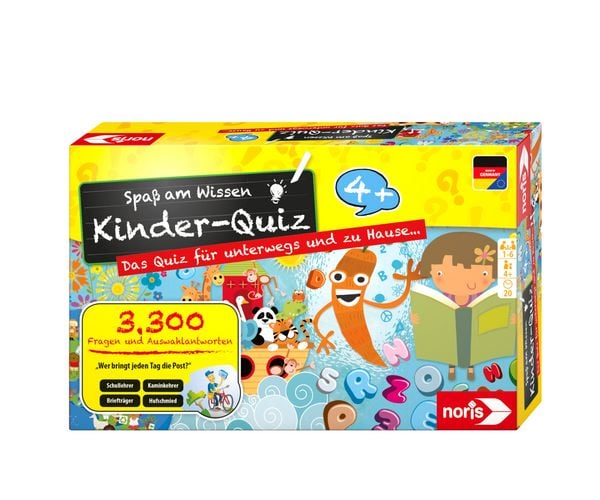Produktbild: Kinderquiz f&uuml;r schlaue Kids