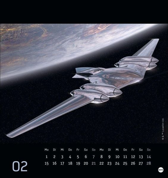Produktbild: Star Wars Postkartenkalender 2027
