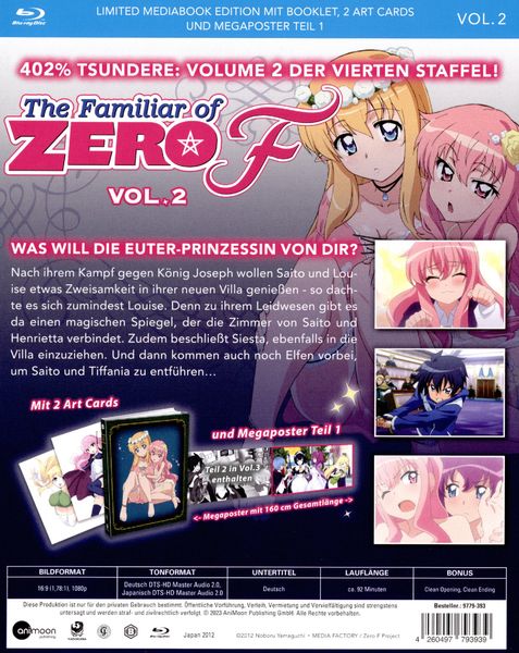Produktbild: The Familiar of Zero F (Staffel 4) - Vol. 2 - Limited Mediabook Edition