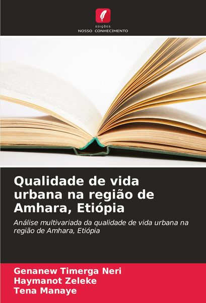 Produktbild: Qualidade de vida urbana na regi&atilde;o de Amhara, Eti&oacute;pia