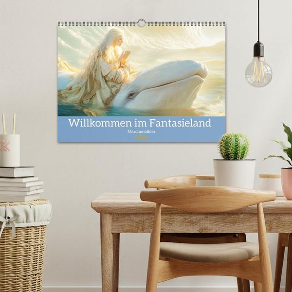Produktbild: Willkommen im Fantasieland - M&auml;rchenbilder (Wandkalender 2026 DIN A3 quer), CALVENDO Monatskalender