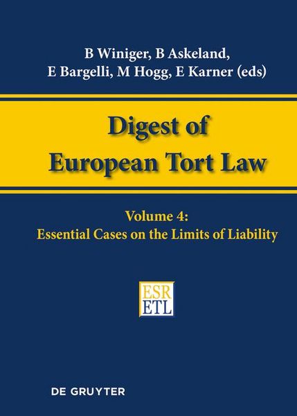 Produktbild: Essential Cases on the Limits of Liability