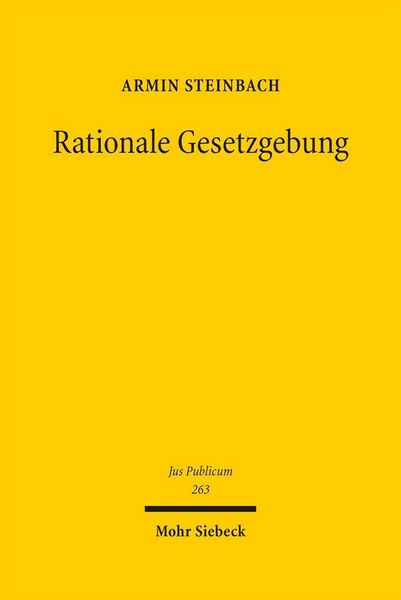 Produktbild: Rationale Gesetzgebung