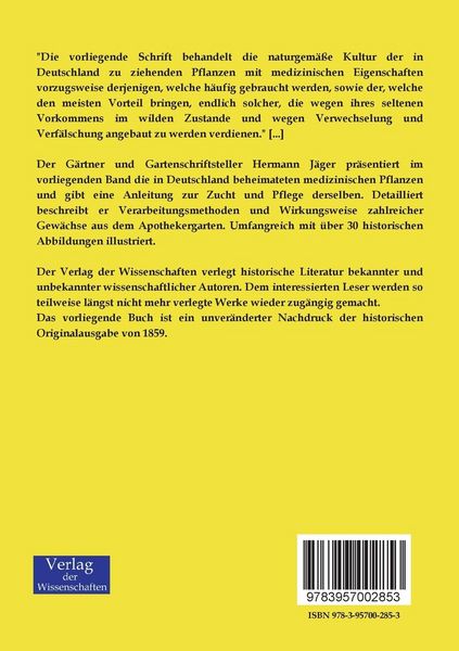 Produktbild: Der Apothekergarten