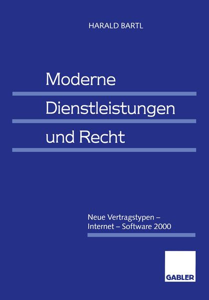 Moderne Dienstleistungen und Recht