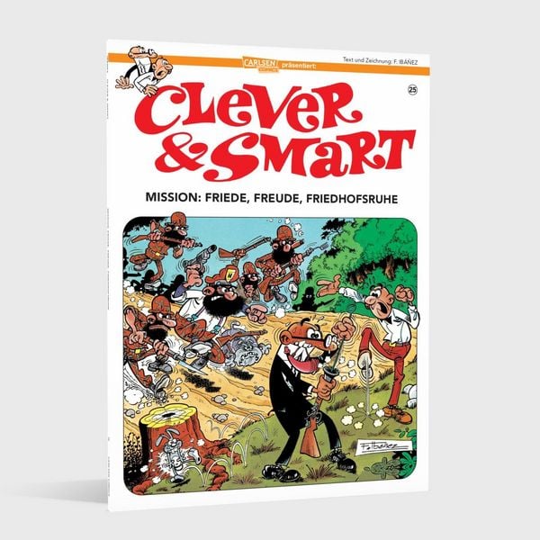 Produktbild: Clever und Smart 25: Mission: Friede, Freude, Friedhofsruhe