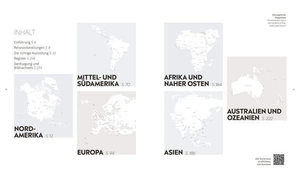 Produktbild: Die 125 sch&ouml;nsten Wanderungen auf allen Kontinenten
