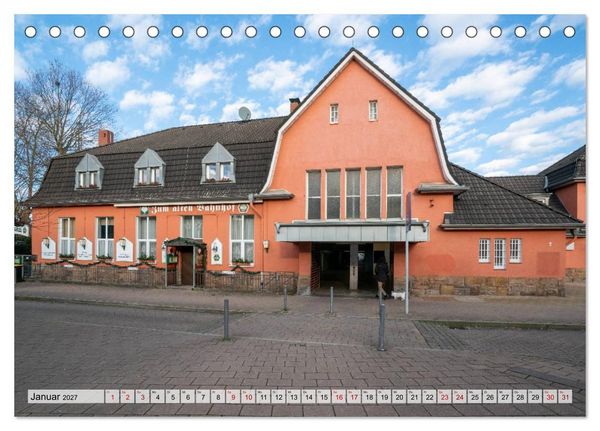 Produktbild: Bahnh&ouml;fe im Ruhr-Revier (Tischkalender 2027 DIN A5 quer), CALVENDO Monatskalender