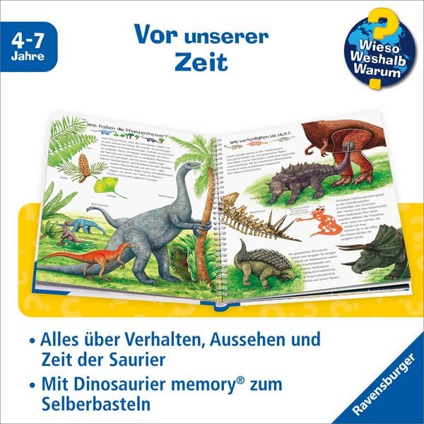 Produktbild: Wieso? Weshalb? Warum? Band 12 - Alles &uuml;ber Dinosaurier