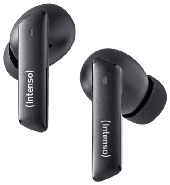 Produktbild: Intenso Buds Pro T500HAE schwarz In Ear Kopfh&ouml;rer Bluetooth&reg; Schwarz Noise Cancelling Wasserabweisend Handy
