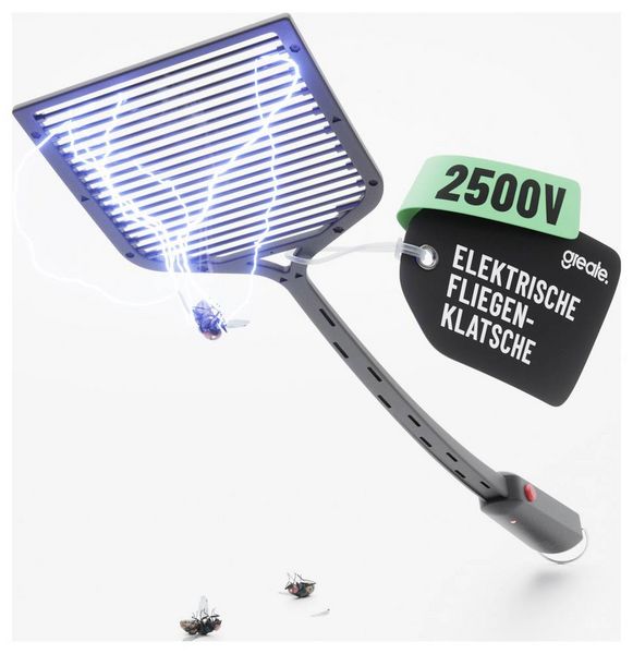 Produktbild: Greate 901019 Fliegenklatsche Strom (L x B x H) 510 x 105 x 33mm 1St.
