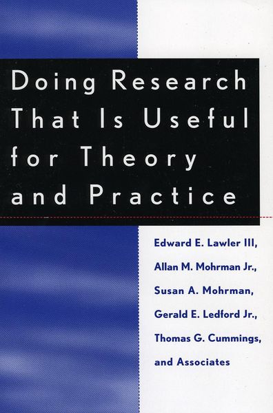 Produktbild: Doing Research That Is Useful for Theory and Practice
