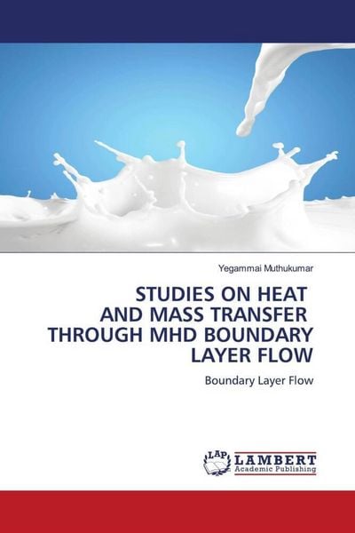 Produktbild: Studies On Heat and Mass Transfer Through Mhd Boundary Layer Flow