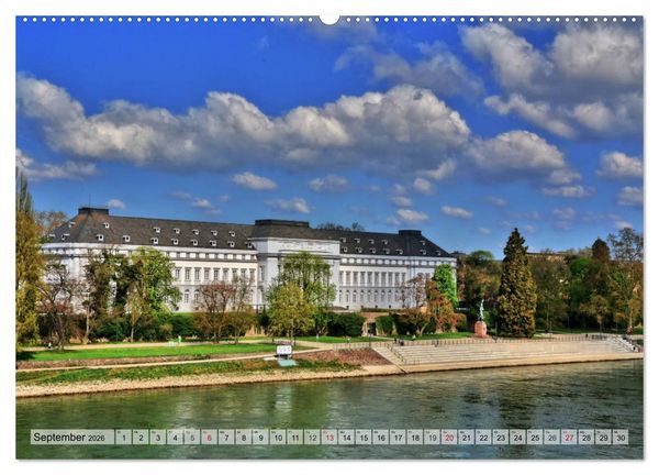 Produktbild: Der Koblenz Kalender (Wandkalender 2026 DIN A2 quer), CALVENDO Monatskalender