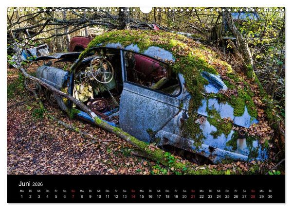 Produktbild: Autos, abgestellt und vergessen (Wandkalender 2026 DIN A3 quer), CALVENDO Monatskalender