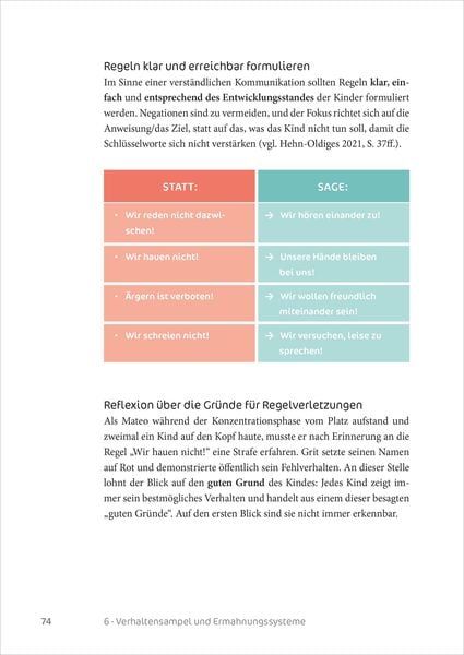 Augenhöhe statt Strafen