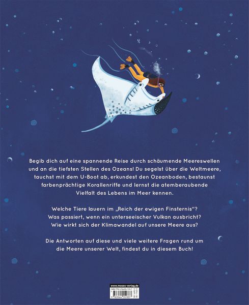 Produktbild: Atlas der Meere - Eine Reise durch die Wellen und in unbekannte Tiefen