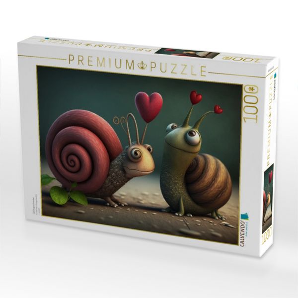 Produktbild: CALVENDO Puzzle Lieblingsschnecke | 1000 Teile Lege-Gr&ouml;&szlig;e 64x48cm Foto-Puzzle f&uuml;r gl&uuml;ckliche Stunden