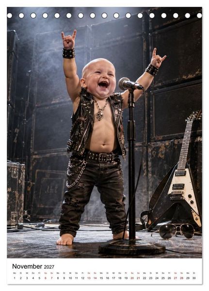 Produktbild: Baby Beats (Tischkalender 2027 DIN A5 hoch), CALVENDO Monatskalender