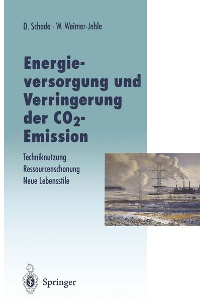 Produktbild: Energieversorgung und Verringerung der CO2-Emission