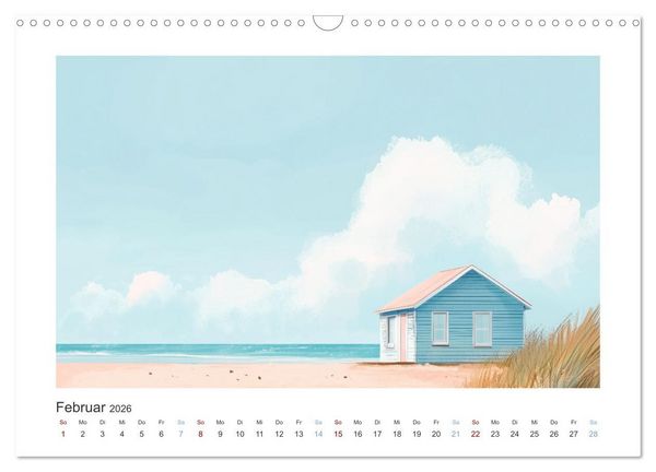 Produktbild: Die Wogen des Lichts (Wandkalender 2026 DIN A3 quer), CALVENDO Monatskalender