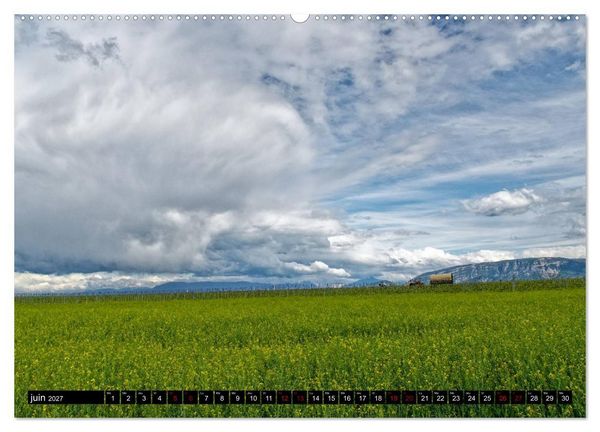 Produktbild: Au fil du temps... Du Jura aux Alpes (Calendrier mural haut de gamme 2027 DIN A2 vertical), CALVENDO calendrier mensuel