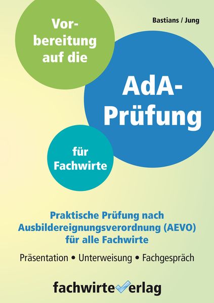 Produktbild: AdA-Pr&uuml;fung f&uuml;r Fachwirte