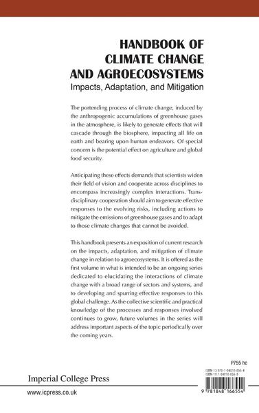 Produktbild: Hbk Of Climate Change & Agroecosyst (v1)