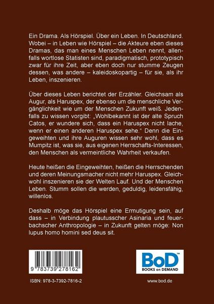 Produktbild: Nur Worte. &Uuml;ber ein Leben. In Deutschland