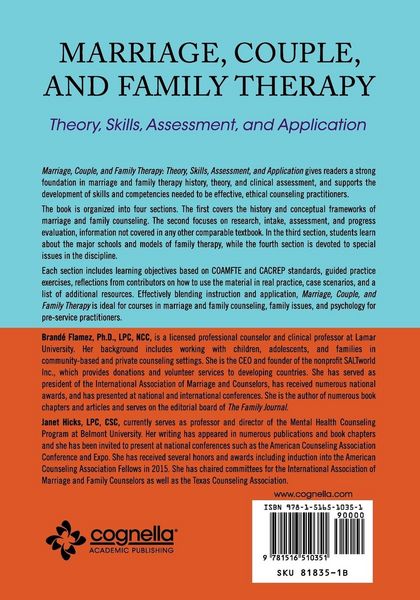 Produktbild: Marriage, Couple, and Family Therapy