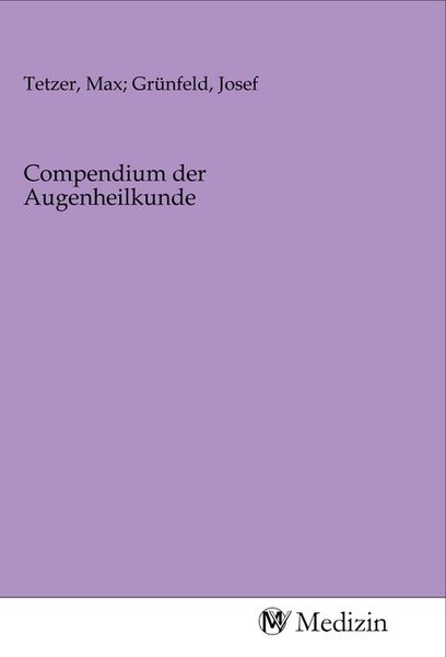 Produktbild: Compendium der Augenheilkunde