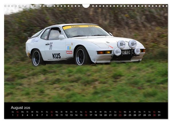 Produktbild: Bergrennen und Rallye im Porsche (Wandkalender 2026 DIN A3 quer), CALVENDO Monatskalender