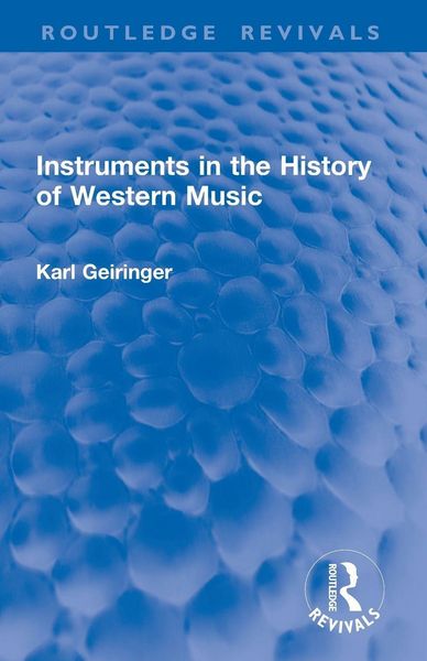 Produktbild: Instruments in the History of Western Music