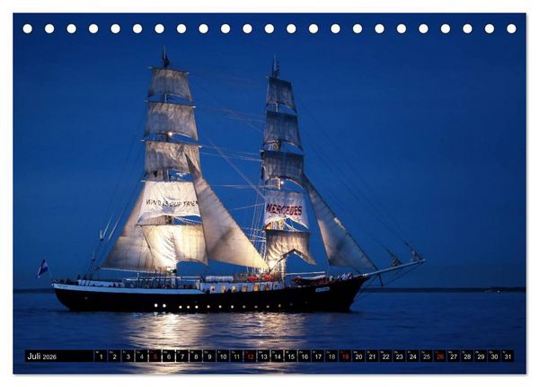 Produktbild: Hanse Sail (Tischkalender 2026 DIN A5 quer), CALVENDO Monatskalender