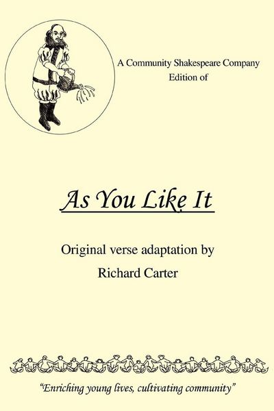 Produktbild: A Community Shakespeare Company Edition of as You Like It